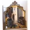 Image 1 : LARGE OVERMANTLE MIRROR, circa 1930, 