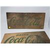 Image 3 : TWO COCA-COLA CRATE SIDES