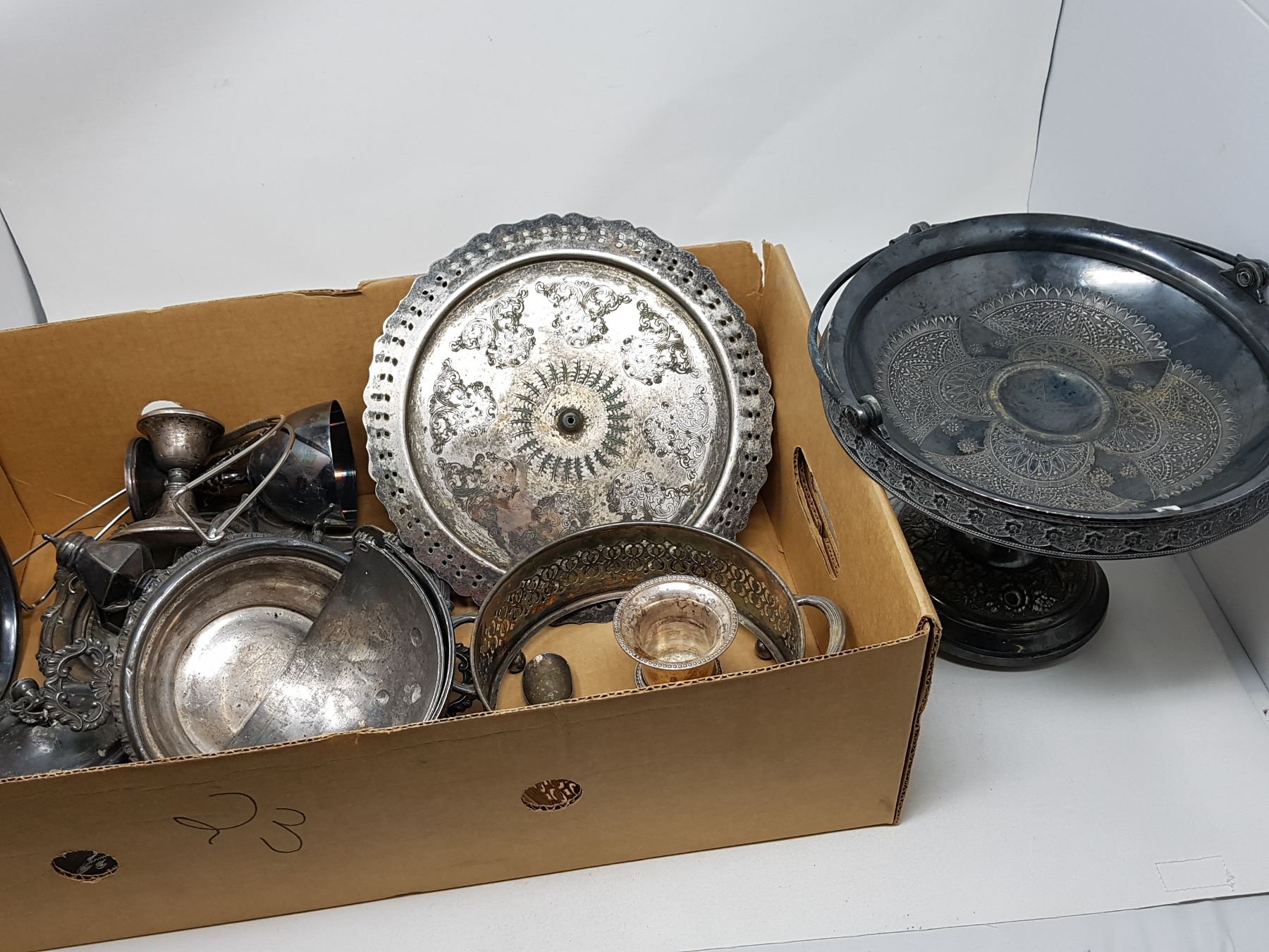 LOT OF SILVER PLATED ITEMS Schmalz Auctions