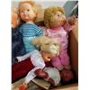 Image 3 : LOT OF ASSORTED DOLLS (1 CABBAGE PATCH DOLL)