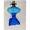 Image 3 : BLUE #2 COAL OIL LAMP