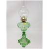 Image 2 : GREEN #1 COAL OIL LAMP