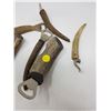 Image 2 : LOT OF 7 BOTTLE OPENERS MADE OF DEER HORN