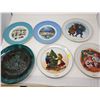 Image 1 : LOT OF 6 COLLECTOR PLATES