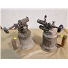 Image 1 : TWO BRASS BLOW TORCHES