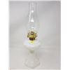 Image 1 : MILK GLASS #2 COAL OIL LAMP