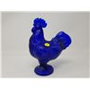 Image 1 : COBALT BLUE ROOSTER ON A NEST