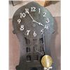 Image 2 : WALL CLOCK WITH PENDULUM AND KEY (31.5" TALL, 15" WIDE)