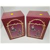LOT OF 2 FIGURINES (BOX IS 9" X 6.5")