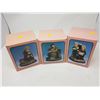 LOT OF 3 FIGURINES (BOX IS 5.5" X 6")