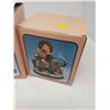 Image 2 : LOT OF 3 FIGURINES (BOXES ARE 5" X 4"--6" X 5")
