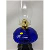 Image 3 : COBALT BLUE #2 COAL OIL LAMP