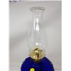 Image 4 : COBALT BLUE #2 COAL OIL LAMP