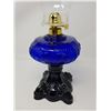 Image 5 : COBALT BLUE #2 COAL OIL LAMP