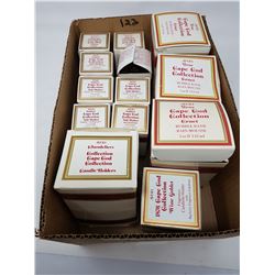 LOT OF ASSORTED AVON CAPE COD GLASSWARE