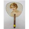 ANTIQUE SINGER HAND FAN