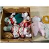 LOT OF ASSORTED STUFFED ANIMALS