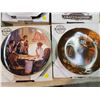 Image 2 : LOT OF 6 NORMAN ROCKWELL PLATES
