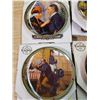 Image 4 : LOT OF 6 NORMAN ROCKWELL PLATES