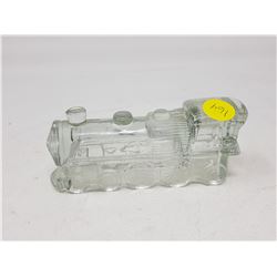 GLASS CANDY CONTAINER (TRAIN)