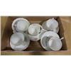 Image 1 : LOT OF ROYALTY CUPS AND SAUCERS (5 CUPS, 5 SAUCERS)