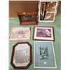 Image 1 : LOT OF SIX SMALL PICTURES (NATURE SCENES, ETC.)