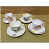Image 1 : FOUR CUPS AND SAUCERS