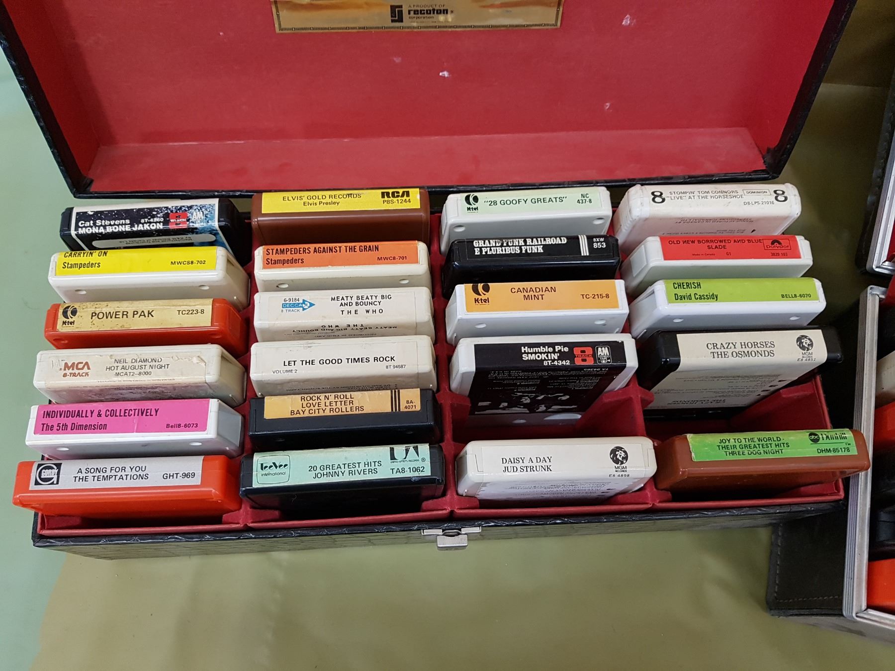 TWO BOXES OF ASSORTED 8 TRACKS Schmalz Auctions 35482469 2