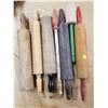 LOT OF ASSORTED ROLLING PINS