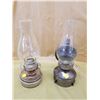 Image 1 : TWO COAL OIL LAMPS