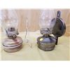 Image 4 : TWO COAL OIL LAMPS
