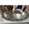 Image 5 : LOT OF COLLECTIBLES (SILVER PLATED TRAY, SALT & PEPPER SHAKERS, FIGURINES, ETC.)