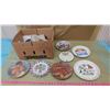 BOX OF PLATES (ROYALTY, CHURCH, ETC.)