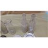 Image 2 : COKE BOTTLES, MILK BOTTLE AND ASSORTED LIDS