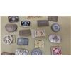 Image 3 : LOT OF 20 BELT BUCKLES
