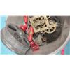 Image 2 : PAN OF CLOCK PARTS, HARDWARE, ETC.