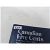 Image 1 : CANADIAN FIVE CENTS BLUE BOOK 1961-DATE