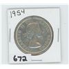 Image 1 : 1954 - CANADIAN SILVER DOLLAR