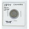 Image 1 : 1894- CANADIAN TEN CENTS