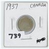 Image 1 : 1937- CANADIAN TEN CENTS