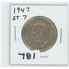 1947 ST-7 CANADIAN 50 CENTS