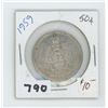 1959 CANADIAN 50 CENTS