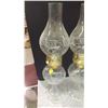 Image 2 : TWO CLEAR SWEETHEART LAMPS