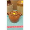 Image 3 : BEAN POT, PICKLE CROCK, AND CROCKERY
