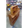 Image 4 : TWO WOODEN SHELVES - 24" X16" X 5" AND 42" X 10" X 31"