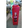 Image 4 : CARDBOARD COKE DISPLAY SHELVES AND CARDBOARD CUTOUT - 62" X 19 AND 19" X 12" X 39.5"