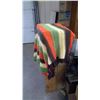 Image 2 : TWO BLANKETS - 90" X 57