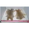 Image 1 : TWO RABBIT PELTS (BROWN)