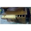 Image 2 : CHINA CABINET WITH HUTCH (50.5" X 74.5" X 18")