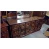 Image 3 : 9 DRAWER DRESSER WITH MIRROR (68" X 30" X 19"- MIRROR 49" X 31")